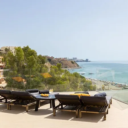 Sea View Wave Higueron - Penthouse Solarium With Jacuzzi