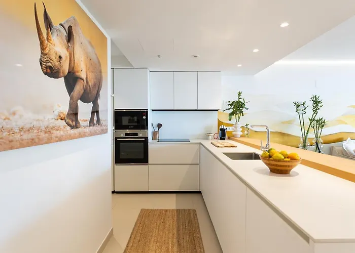 Sea View Wave Higueron - Penthouse Solarium With Jacuzzi *