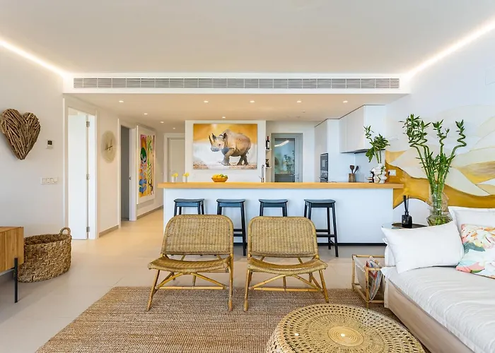 Sea View Wave Higueron - Penthouse Solarium With Jacuzzi