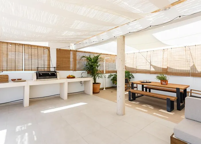 Sea View Wave Higueron - Penthouse Solarium With Jacuzzi Apartman *