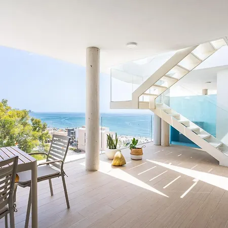 Sea View Wave Higueron - Penthouse Solarium With Jacuzzi 아파트