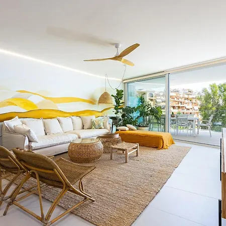 Sea View Wave Higueron - Penthouse Solarium With Jacuzzi 아파트