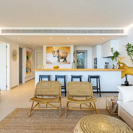 Sea View Wave Higueron - Penthouse Solarium With Jacuzzi