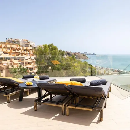 Sea View Wave Higuerón - Penthouse Solarium With Jacuzzi Apartamento