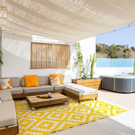 Daire Sea View Wave Higueron - Penthouse Solarium With Jacuzzi