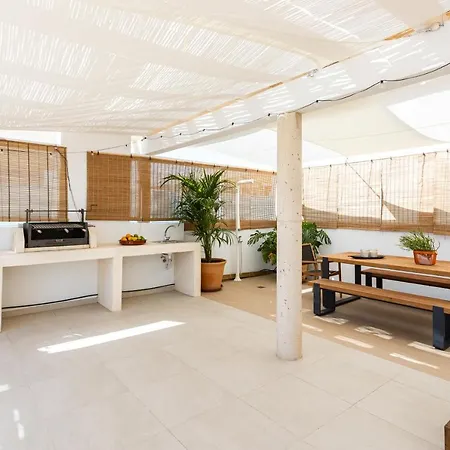 Sea View Wave Higueron - Penthouse Solarium With Jacuzzi Daire *
