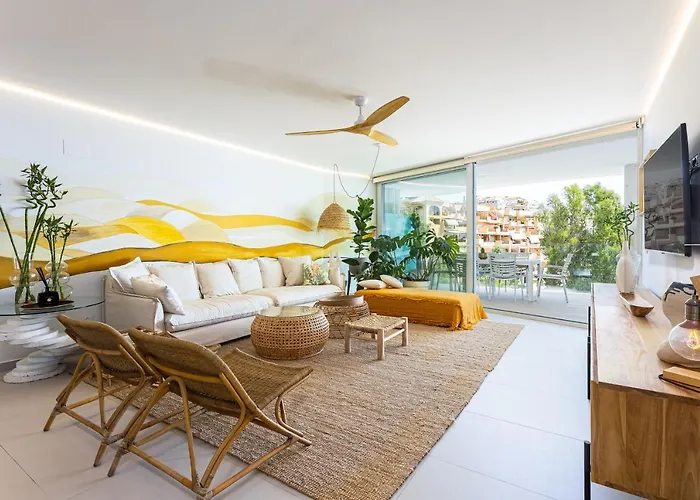 Sea View Wave Higueron - Penthouse Solarium With Jacuzzi Apartment