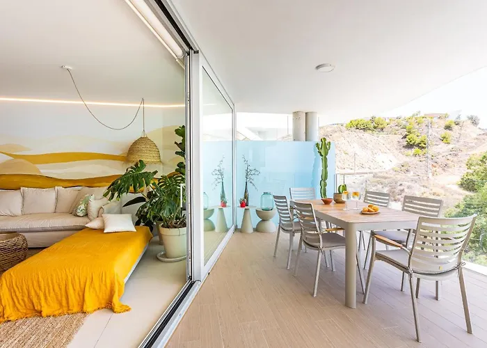 Sea View Wave Higueron - Penthouse Solarium With Jacuzzi Fuengirola